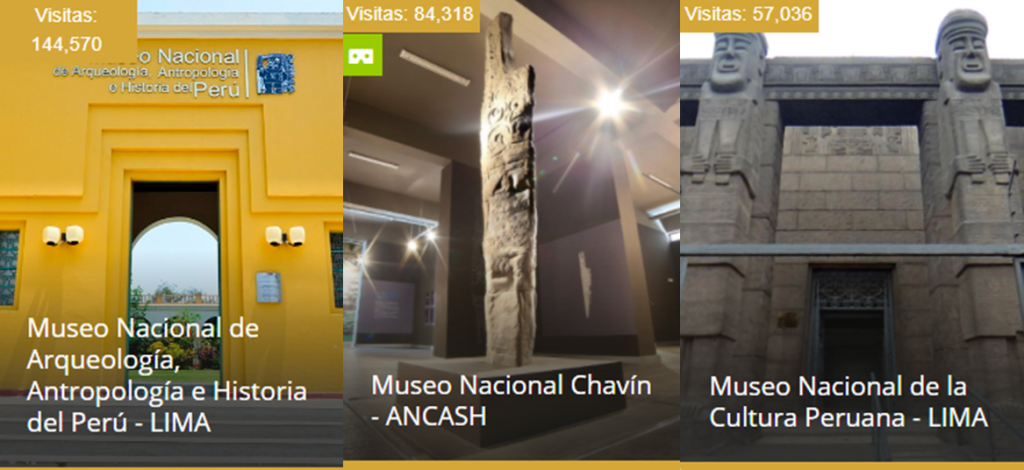 Recorre los grandes museos del Perú en 3D por visitas virtuales